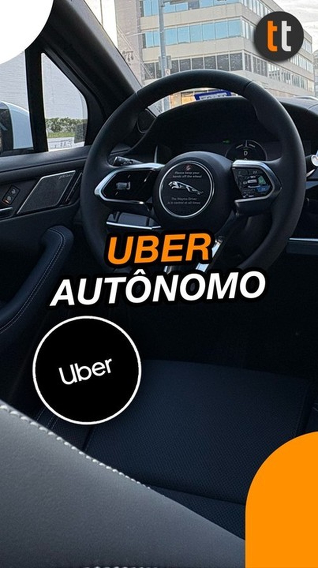 Uber Aut&ocirc;nomo j&aacute; &eacute; realidade! Andei em um carro sem motorista e mostro como foi