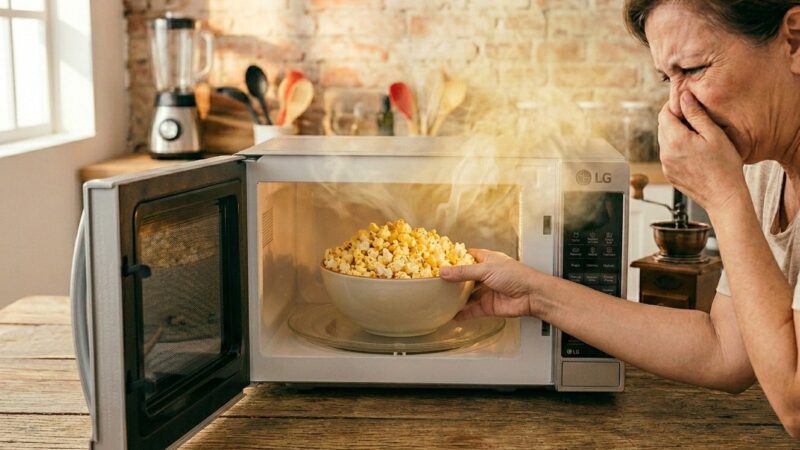 Como tirar cheiro de pipoca do micro-ondas? Truque simples retira o od