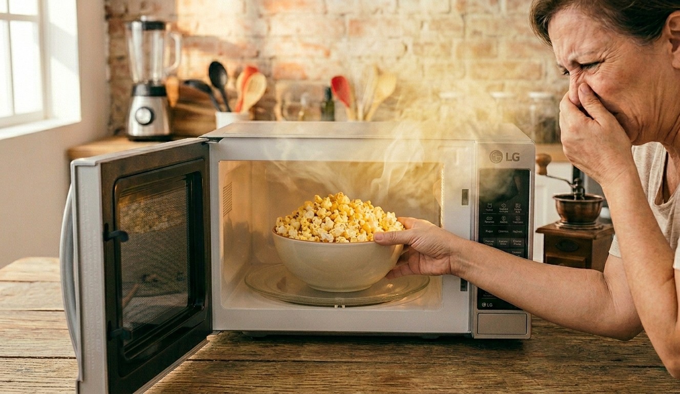 Como tirar cheiro de pipoca do micro-ondas? Truque simples retira o od