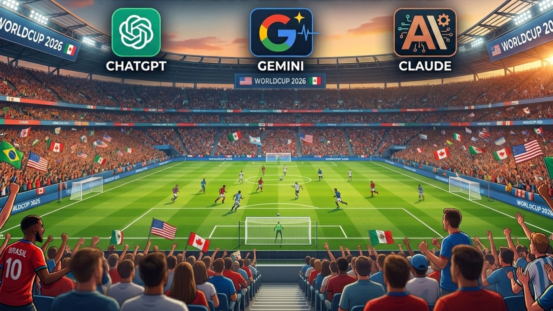 Copa do Mundo 2026: ChatGPT, Gemini e Claude apontam campe&atilde;o; confira