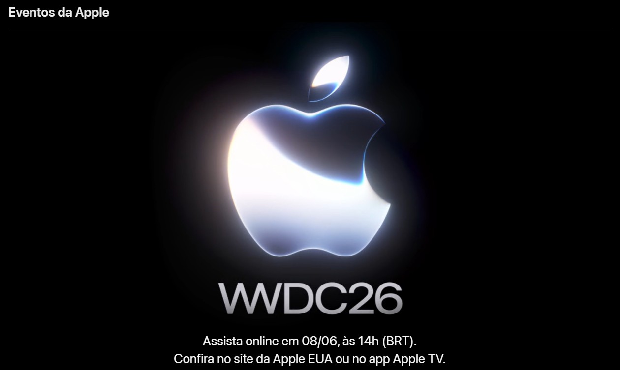 WWDC 2026: onde assistir ao vivo, hor&aacute;rio e novidades da Apple