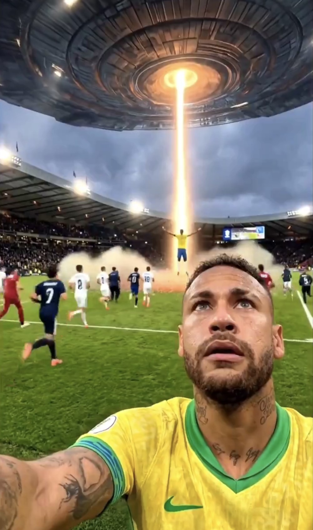 Brasil vence a Esc&oacute;cia e Neymar n&atilde;o &eacute; abduzido por E.T.s; veja memes do jogo