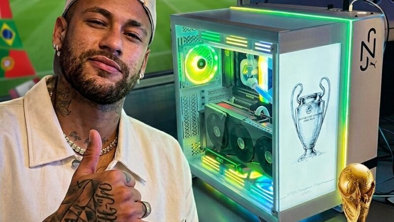 Clima de Copa do Mundo: conhe&ccedil;a o PC do Neymar avaliado em R$60.000