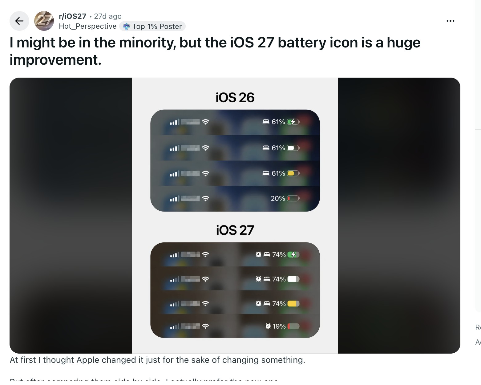 iOS 27 Beta: o que usu&aacute;rios est&atilde;o achando ap&oacute;s fazerem update? Veja relatos