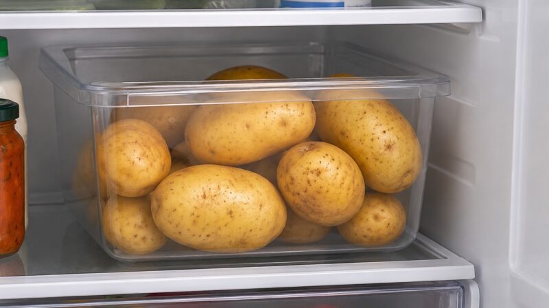 A verdade sobre colocar batatas na geladeira que poucos conhecem