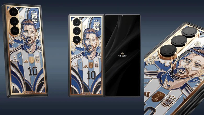 Celular do Messi de luxo custa R$ 67 mil e ter&aacute; apenas 19 unidades