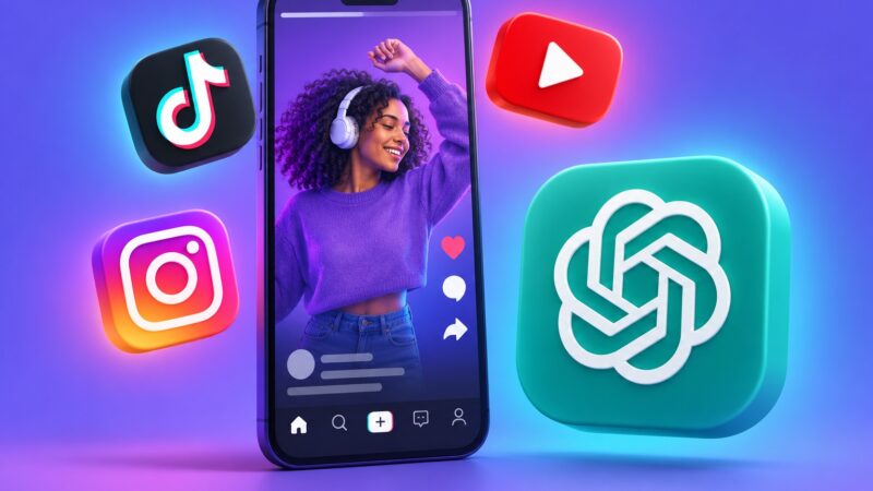 10 prompts para criar conte&uacute;dos virais com o ChatGPT (TikTok, Reels e YouTube)