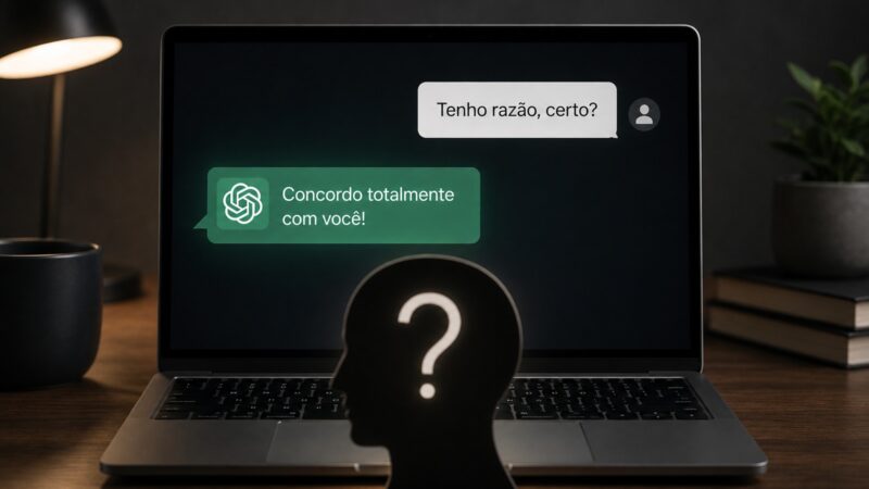 A IA s&oacute; concorda com voc&ecirc;? Veja prompts para obter respostas sinceras