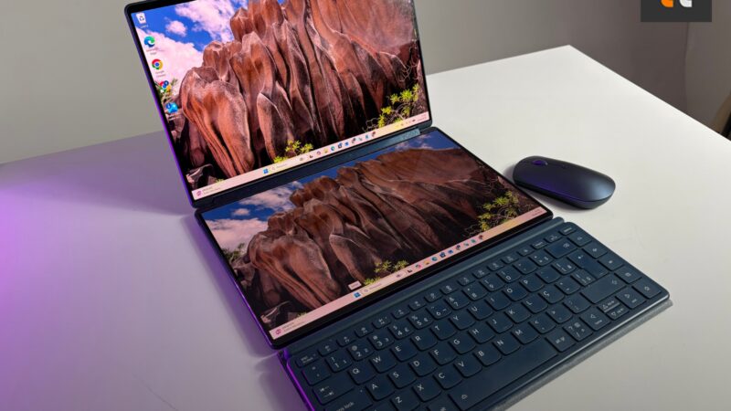 Lenovo Yoga Book 9i encanta com tela dupla, mas tem pontos dif&iacute;ceis de ignorar