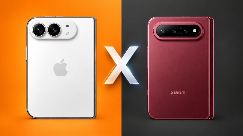 iPhone Duo vs Xiaomi 18 Fold: qual dobr&aacute;vel vence?