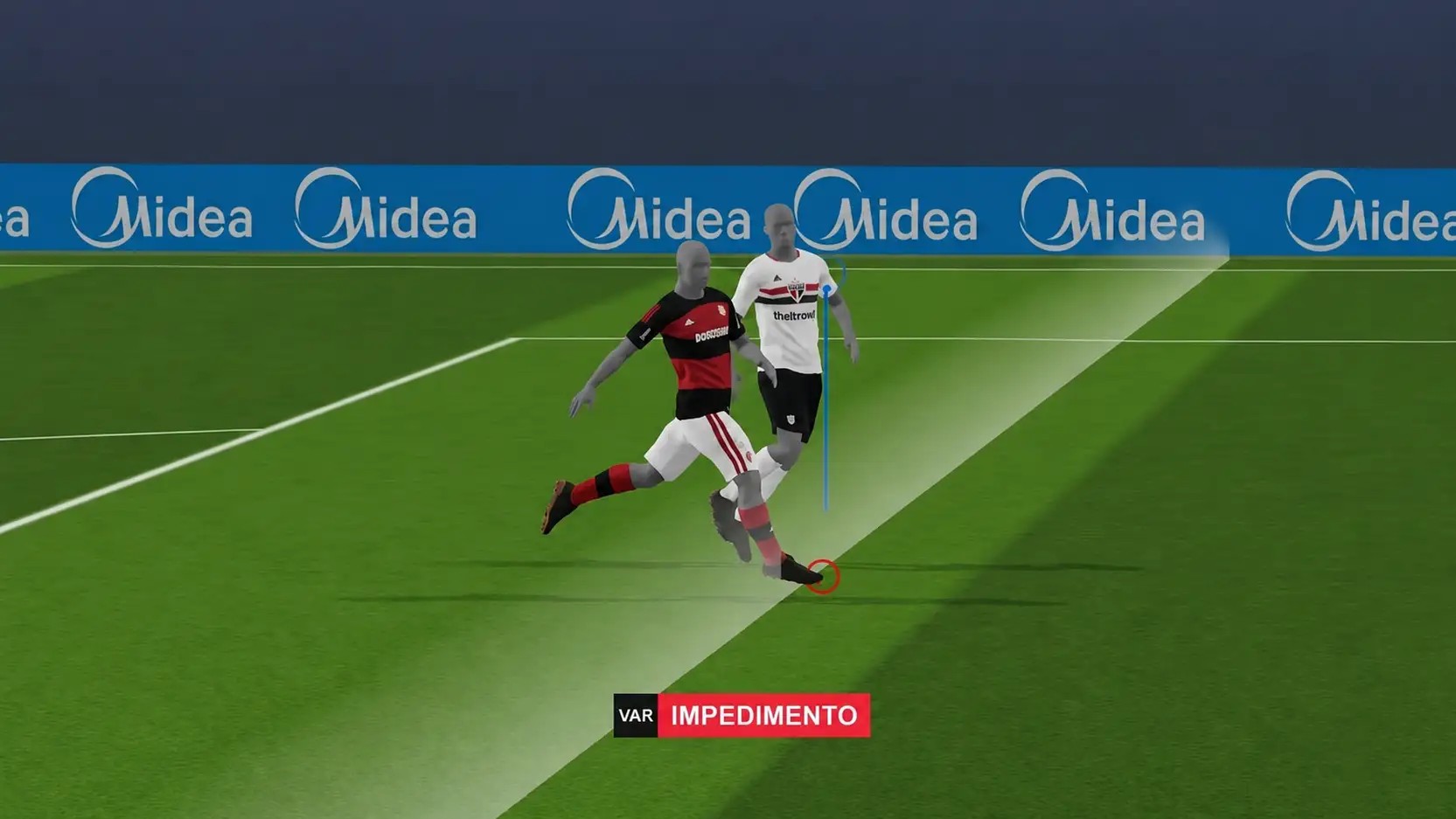 Impedimento semiautom&aacute;tico &eacute; preciso? Tecnologia gera pol&ecirc;mica no Brasileir&atilde;o