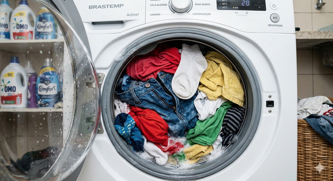 9 truques para deixar sua m&aacute;quina de lavar mais potente