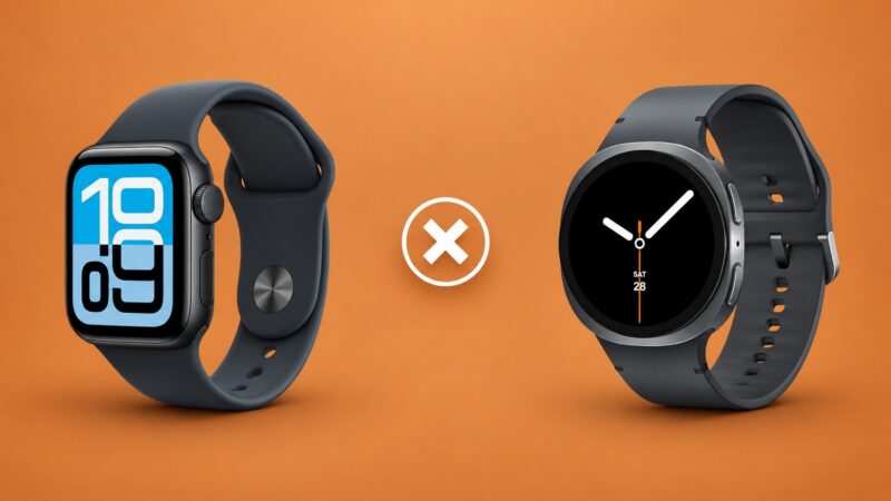 Apple Watch vs Galaxy Watch: qual &eacute; o melhor smartwatch para voc&ecirc;?