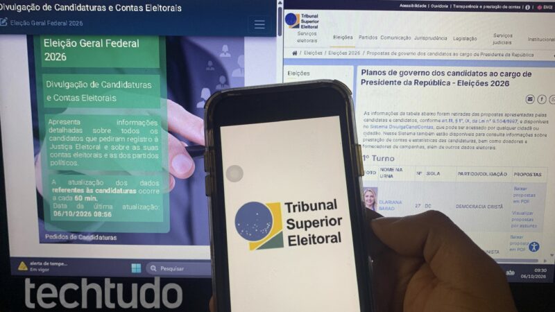 Elei&ccedil;&otilde;es 2026: como consultar os planos de governo dos candidatos