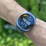 Tela do Galaxy Watch 8 tem brilho de até 3.000 nits — Foto: Ana Letícia Loubak/TechTudo