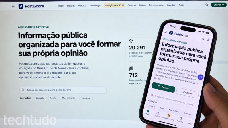 PolitiScore: conhe&ccedil;a a rede social para acompanhar e avaliar pol&iacute;ticos