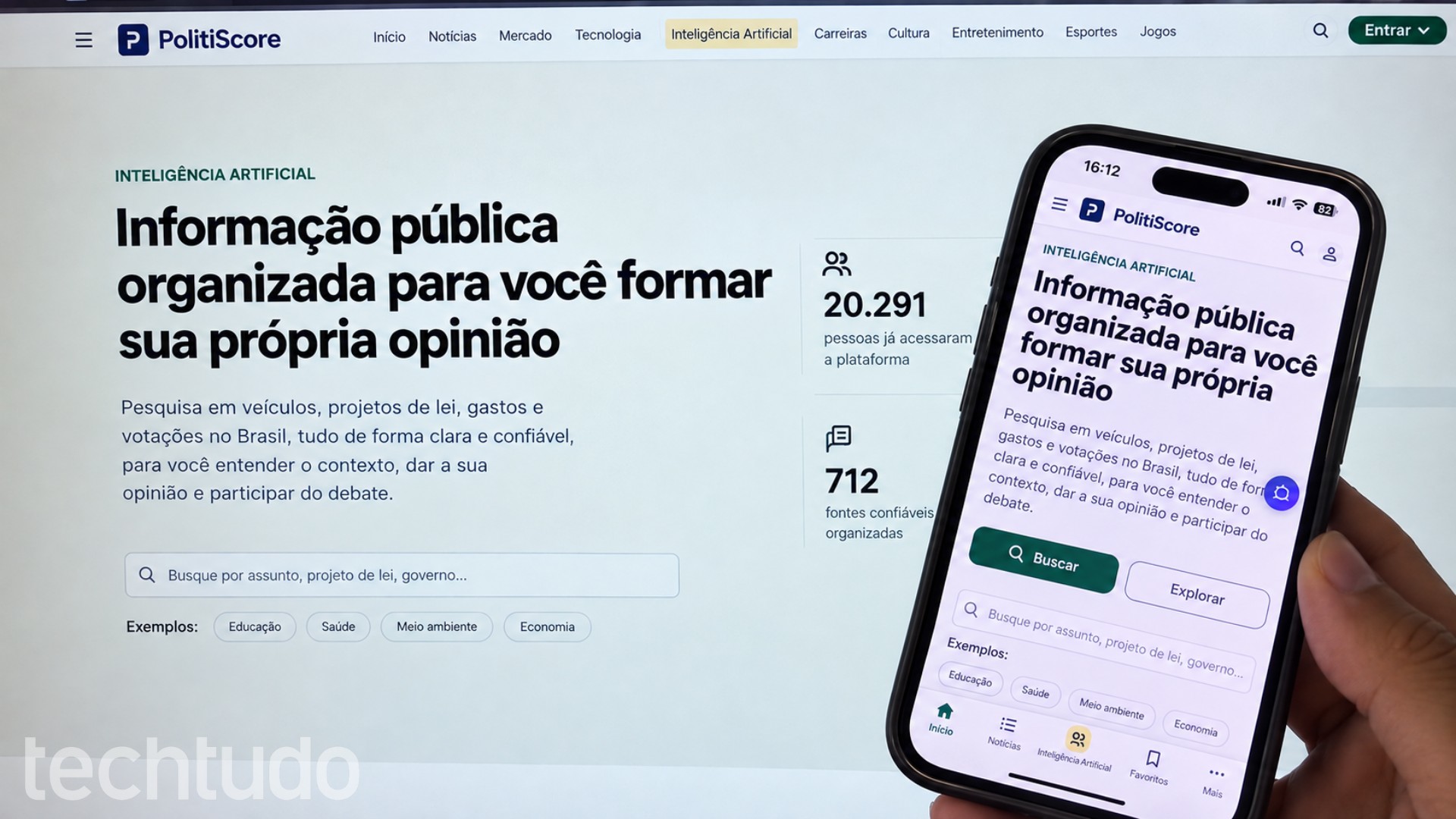 PolitiScore: conhe&ccedil;a a rede social para acompanhar e avaliar pol&iacute;ticos